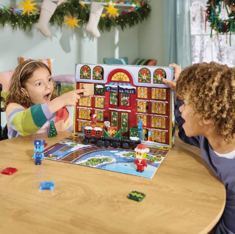 Magna-Tiles microMAGS adventný kalendár 34 dielov