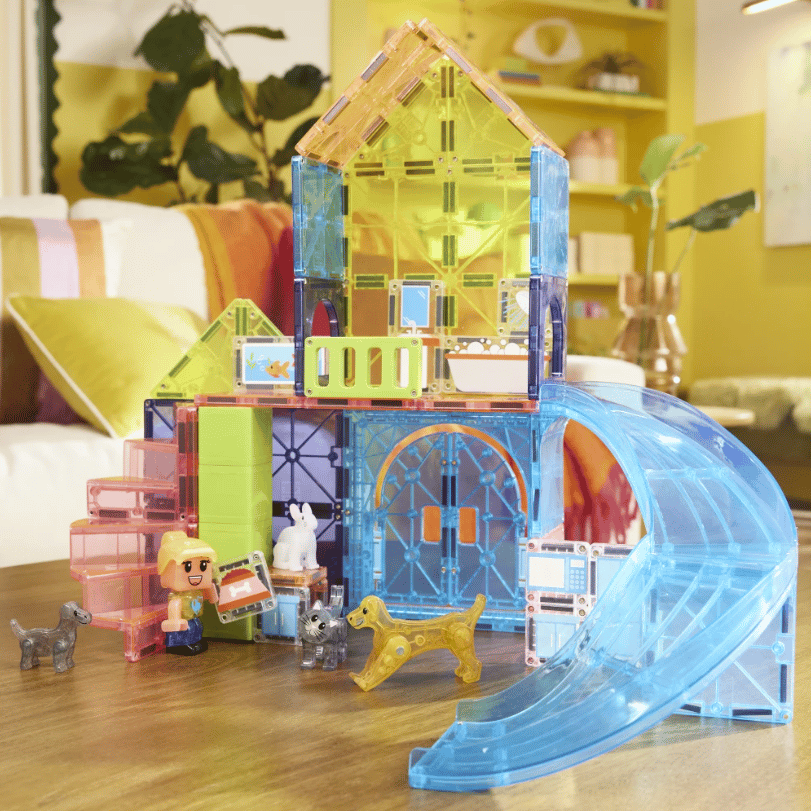 Magna-Tiles Magnetická stavebnica Pet Playhouse 50 dielov