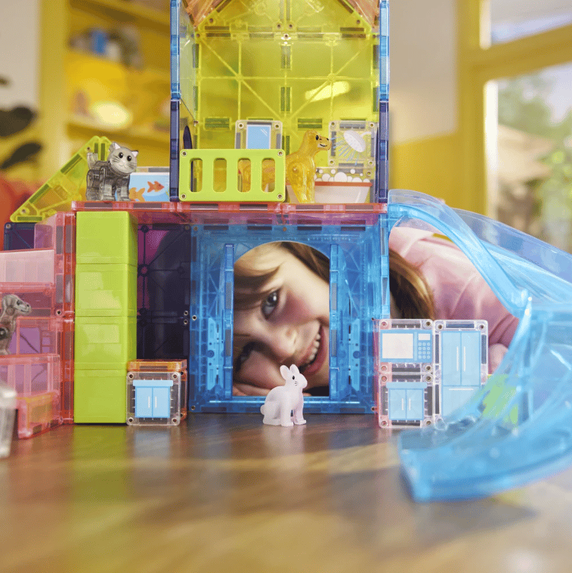 Magna-Tiles Magnetická stavebnica Pet Playhouse 50 dielov