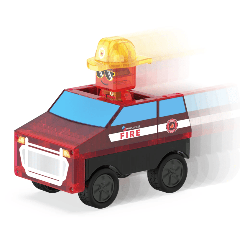 Magna-Tiles Fire Rescue magnetická stavebnica