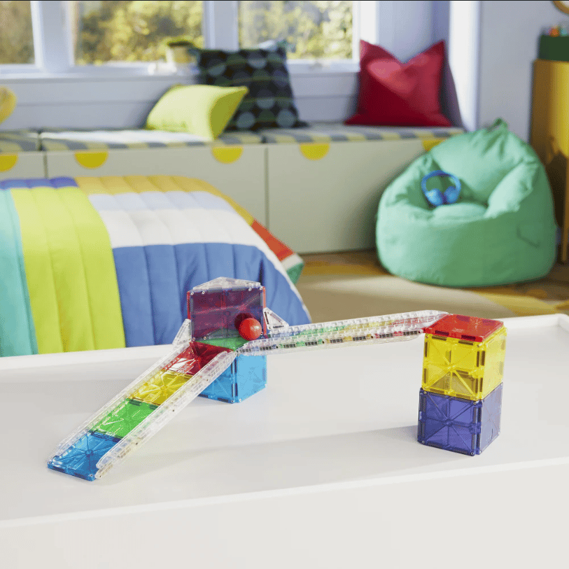 Magna-Tiles Rail Raacer stavebnica
