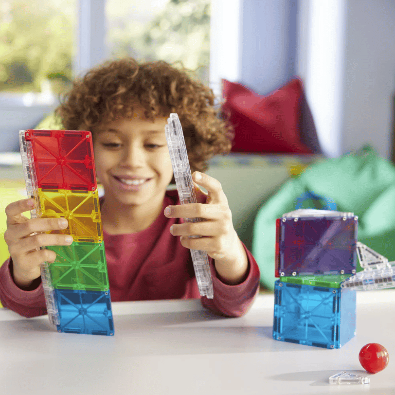 Magna-Tiles Rail Raacer stavebnica