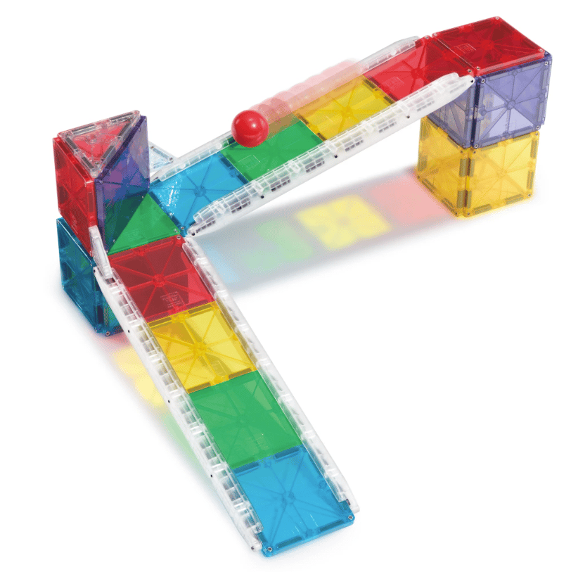 Magna-Tiles Rail Raacer stavebnica