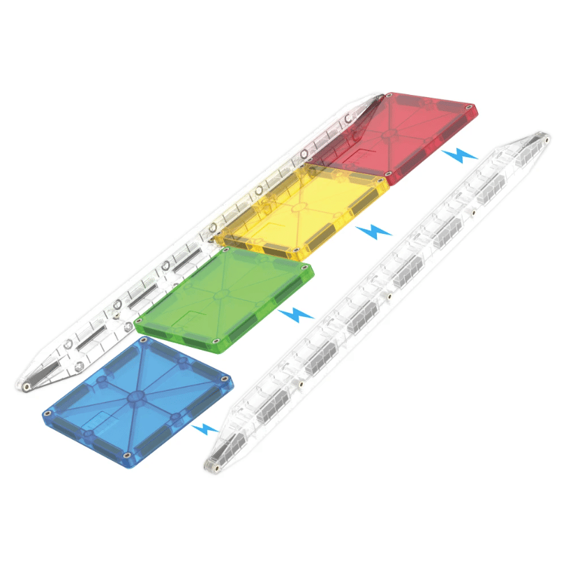 Magna-Tiles Rail Raacer stavebnica