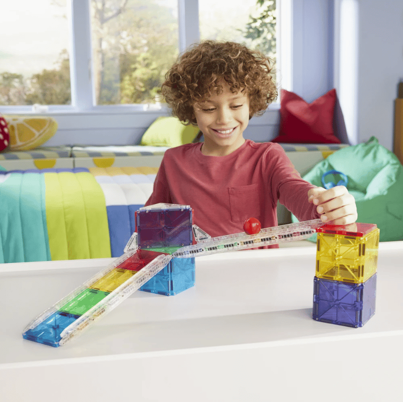 Magna-Tiles Rail Raacer stavebnica
