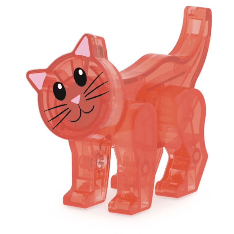 MAGNA-TILES Magnetická stavebnicová sada Cat Tree 13 dielov