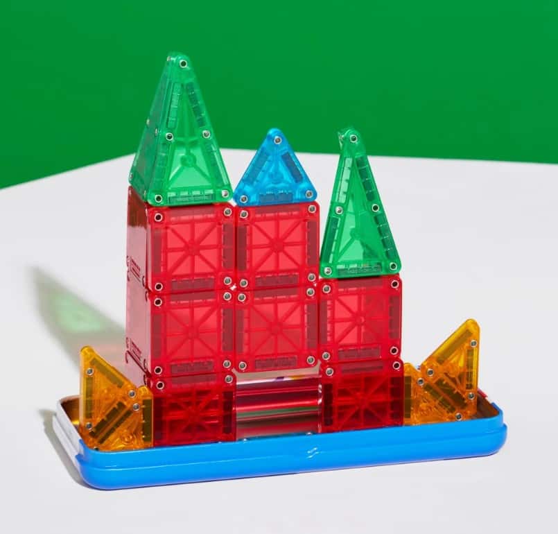 Magna-Tiles microMAGS cestovný set 26 dielikov