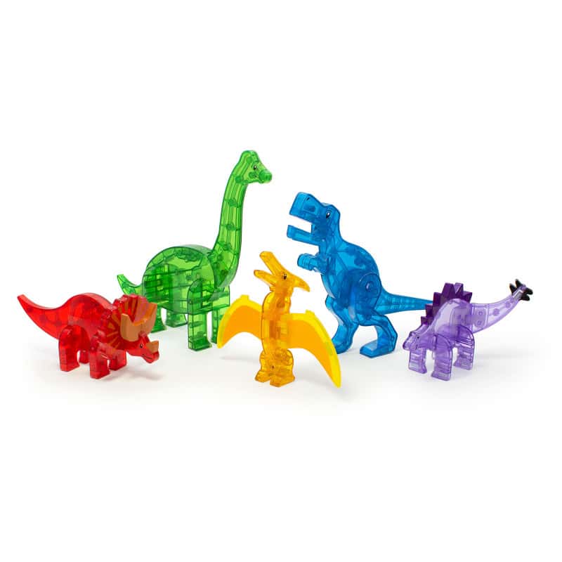 Magna-Tiles Magnetická stavebnica Dinos 5 kusov