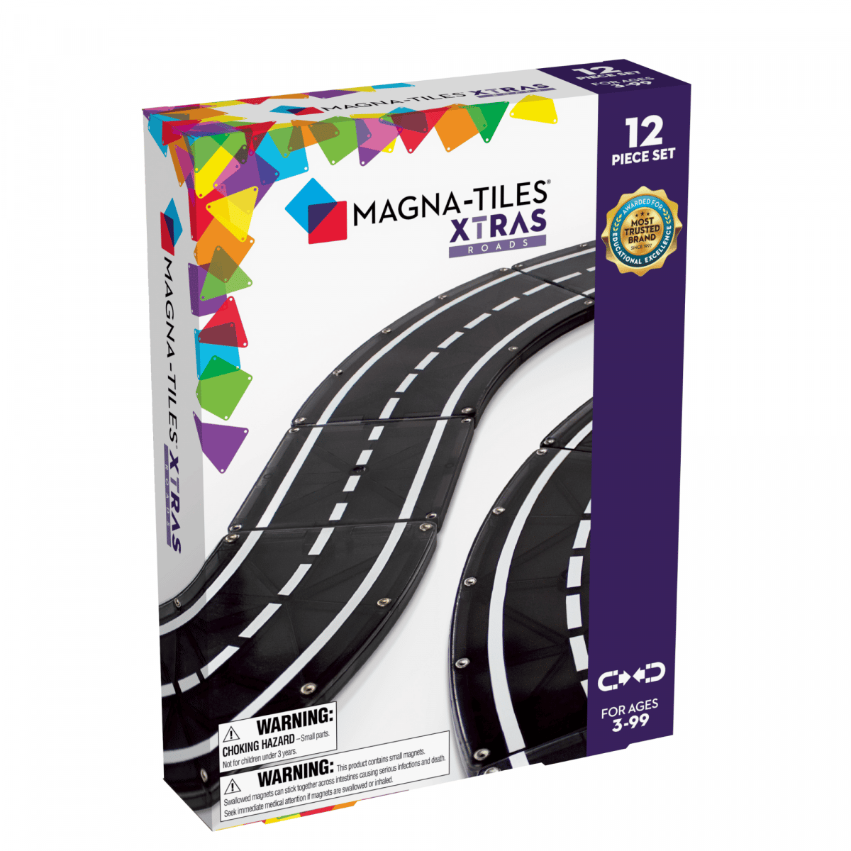Magna-Tiles Roads 12-dielna sada