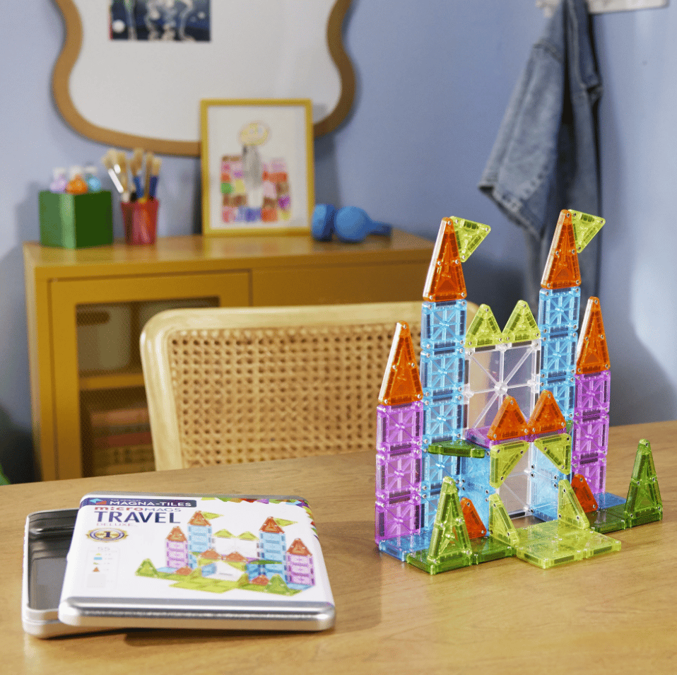 Magna-Tiles Magnetická stavebnica Travel Set Deluxe