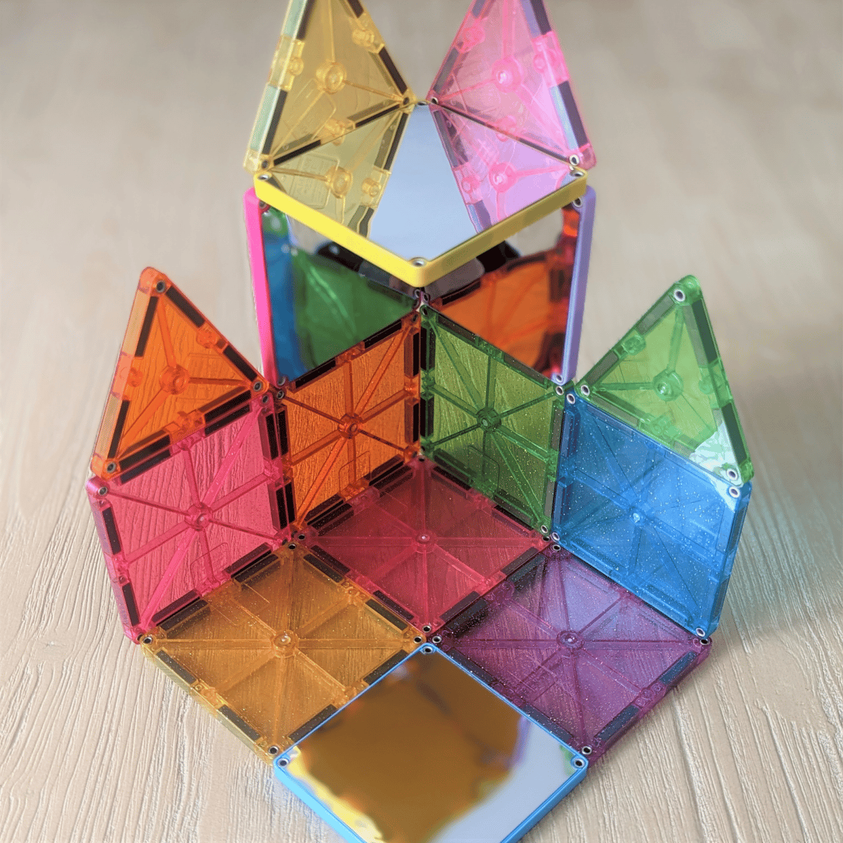 Magna-Tiles magnetická súprava Stardust 15 kusov
