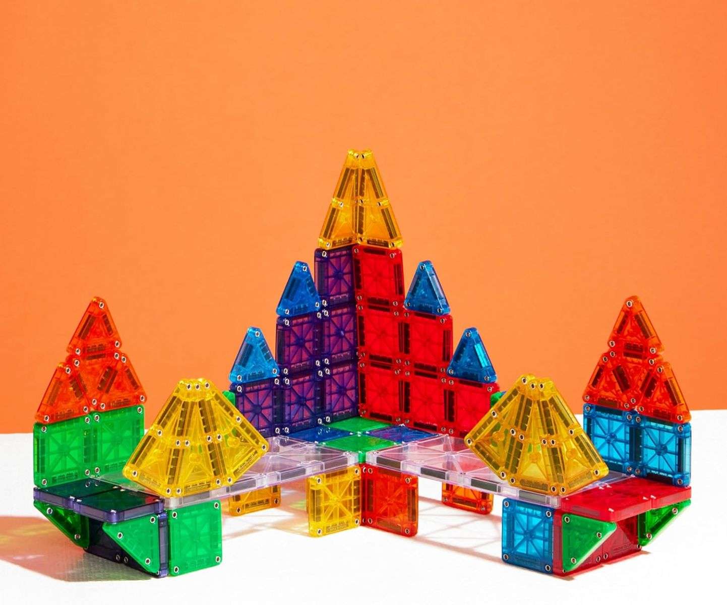 Magna-Tiles microMAGS 70-dielna magnetická stavebnica Deluxe