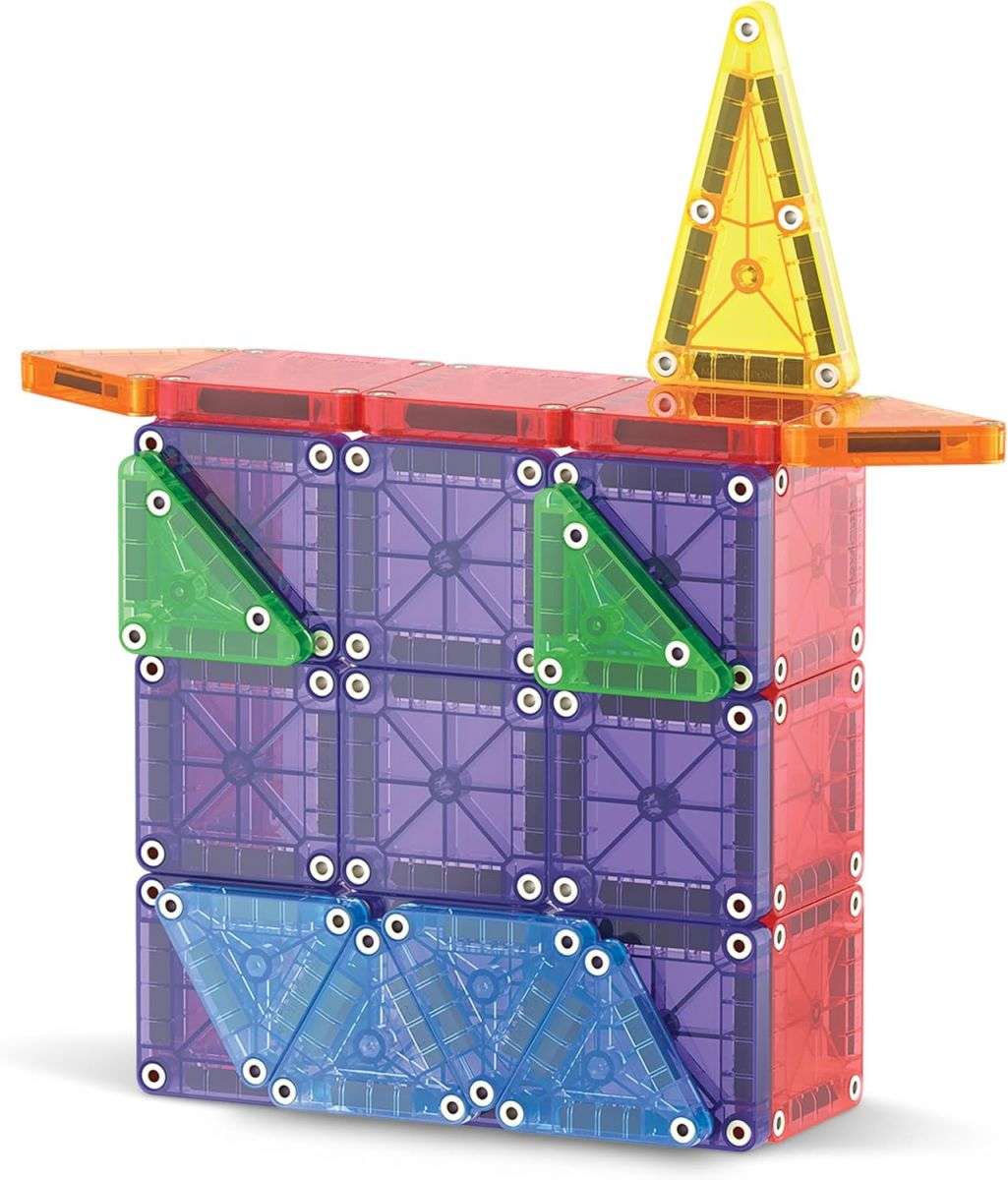 Magna-Tiles microMAGS 70-dielna magnetická stavebnica Deluxe