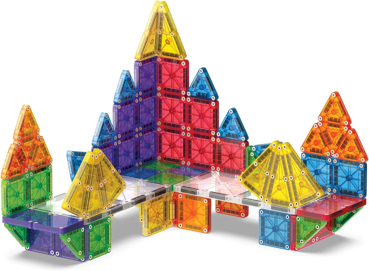 Magna-Tiles microMAGS 70-dielna magnetická stavebnica Deluxe