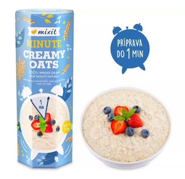Flocons d'avoine crémeux Mixit - Minute Oatmeal