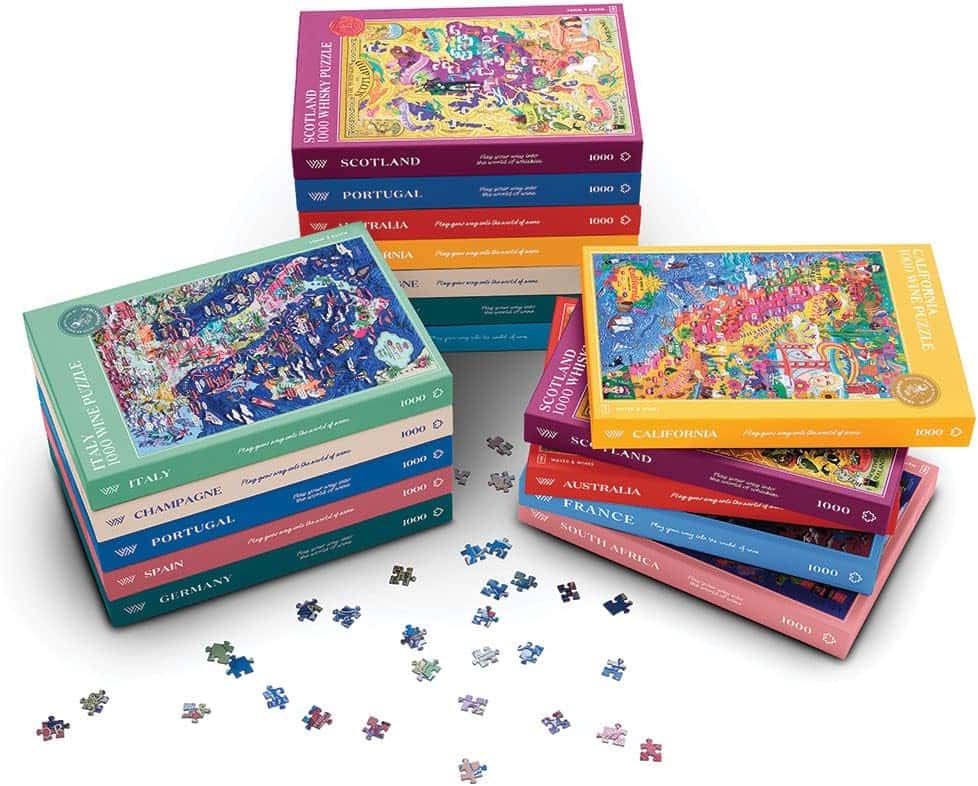 Agua y Vinos Italia Puzzle del vino