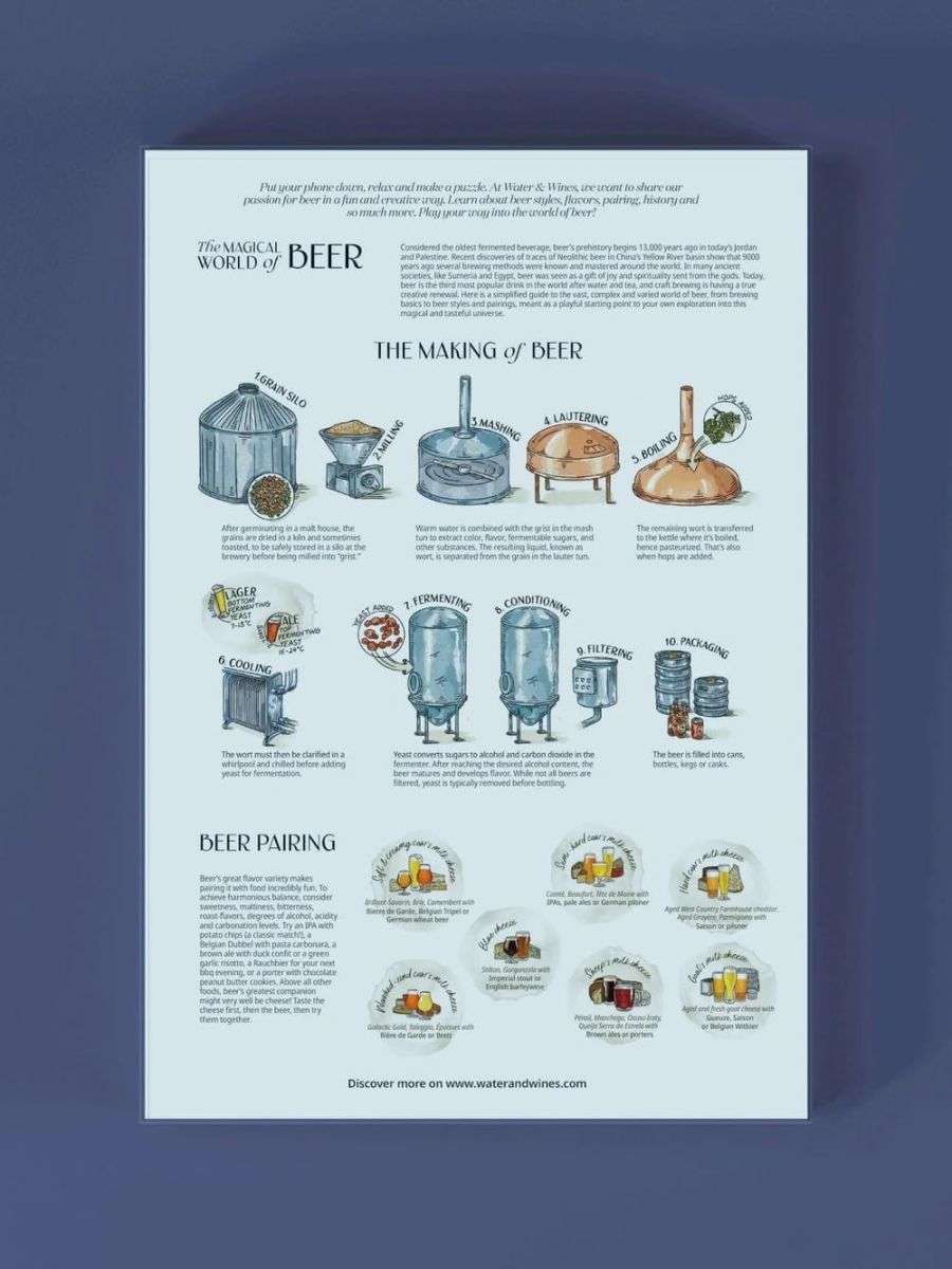 Water and Wines Beer Puzzle