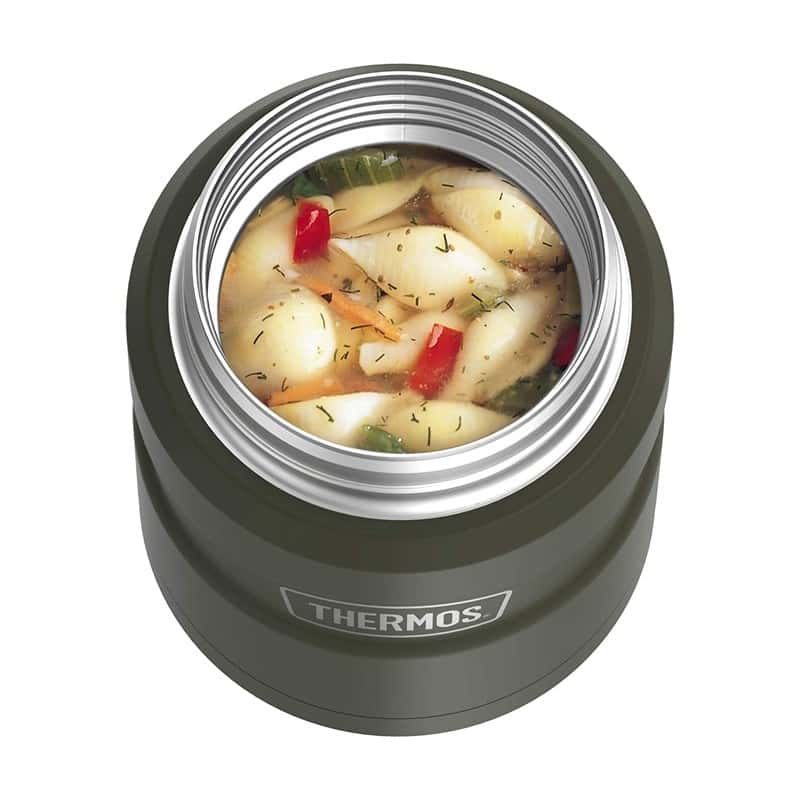 TERMOS Termovka za jedo s skodelico in zložljivo žlico 470 ml