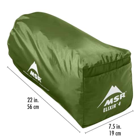 Tente de randonnée MSR Elixir 4 pour 4 personnes