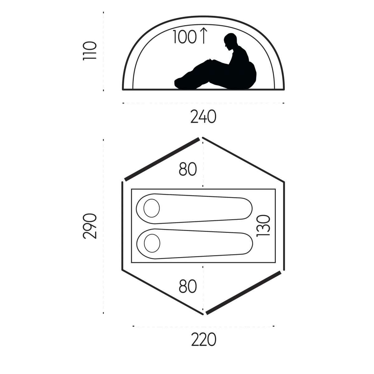 Fjällräven Abisko Dome 2 Tente