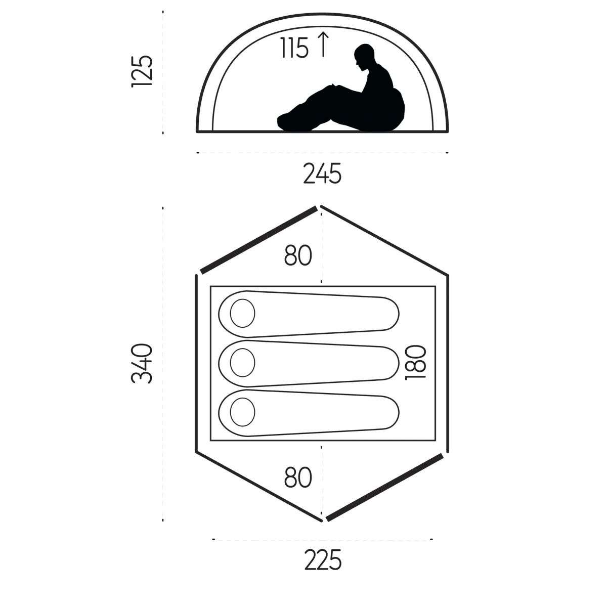 Fjällräven Abisko Dome 3 Tente