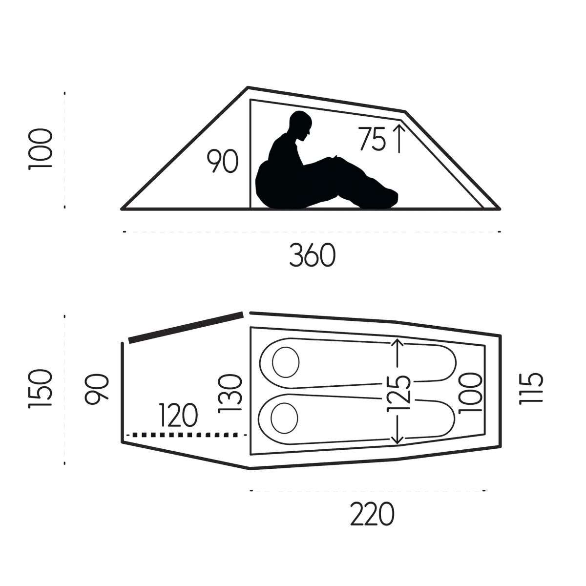 Fjällräven Abisko Lite 2 Tente