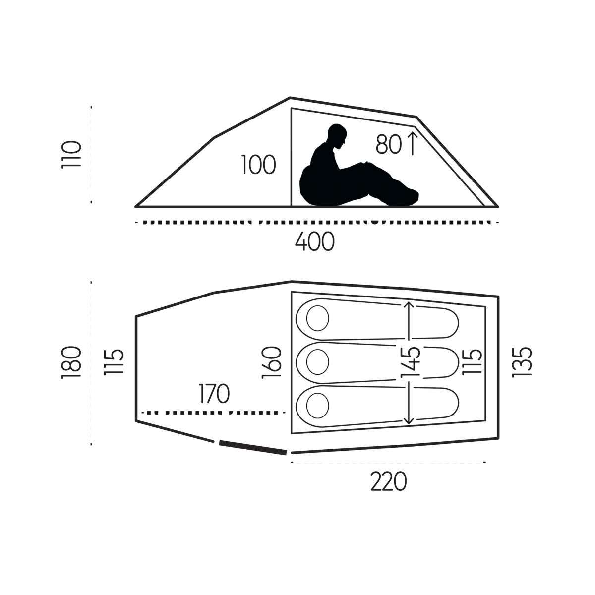 Fjällräven Abisko Shape 3 tente