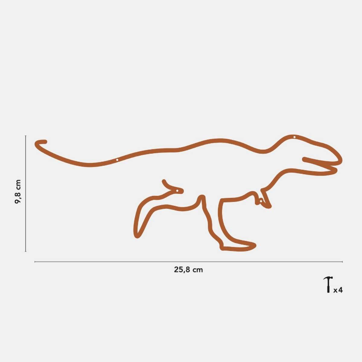 THE LINE Tyranosaurus