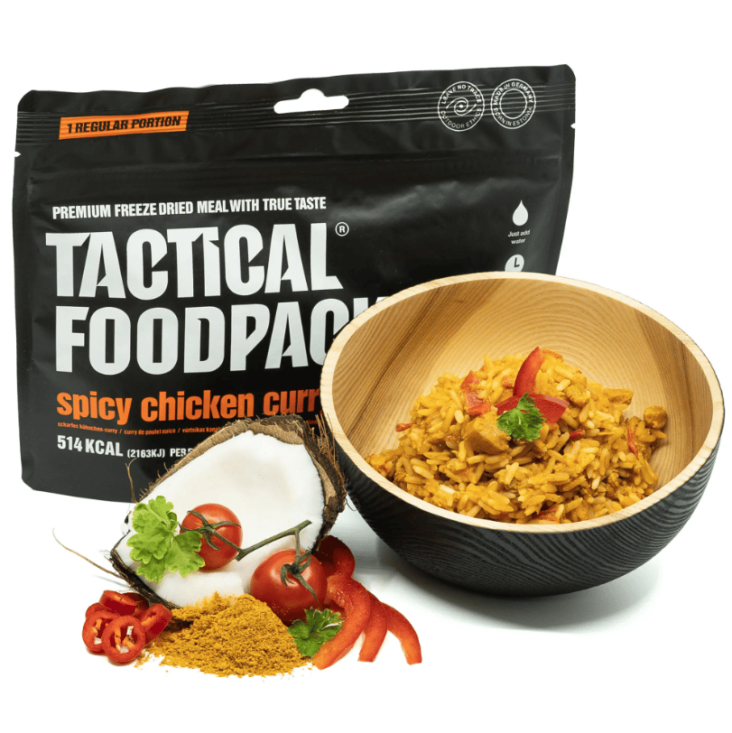 Tactical Foodpack Poulet épicé au curry 120g