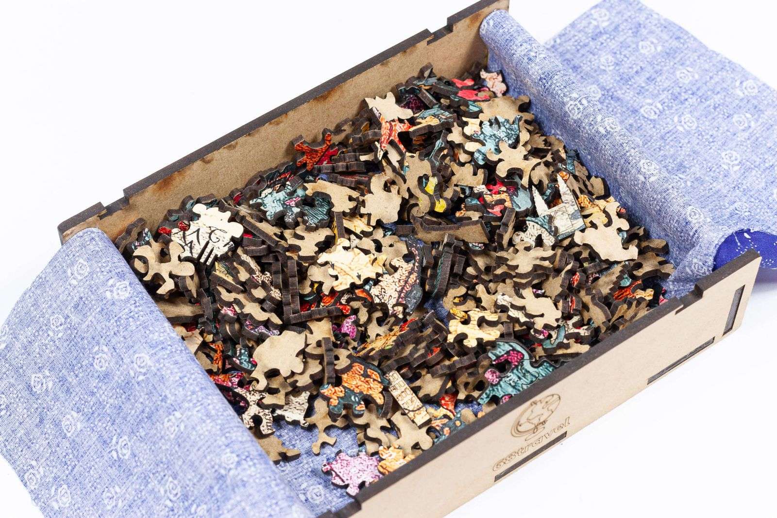 Vlk Drevené puzzle