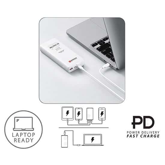 SKROSS powerbanka Recarga 20 100W PD, 20 000mAh, USB A+C