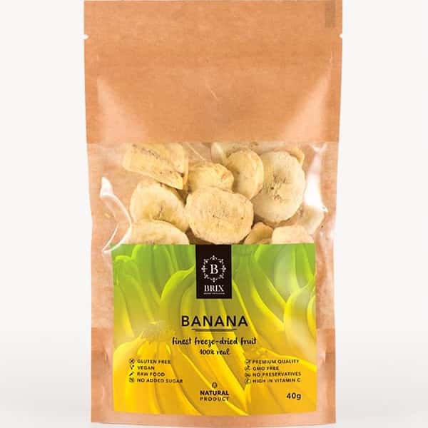 BRIX Banane séchée à froid