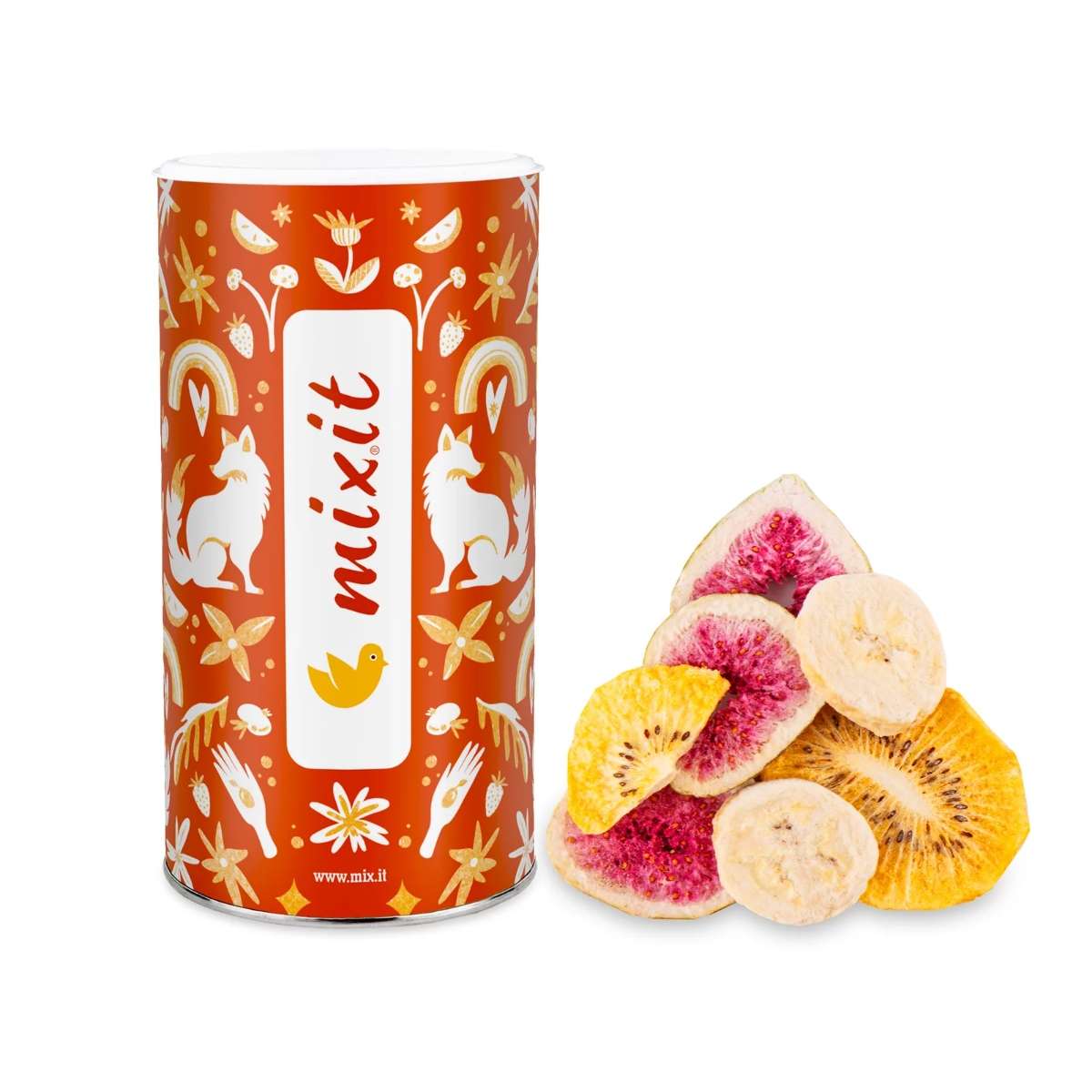 Mixit Big fruit in love - Mangue, kiwi jaune, fraise