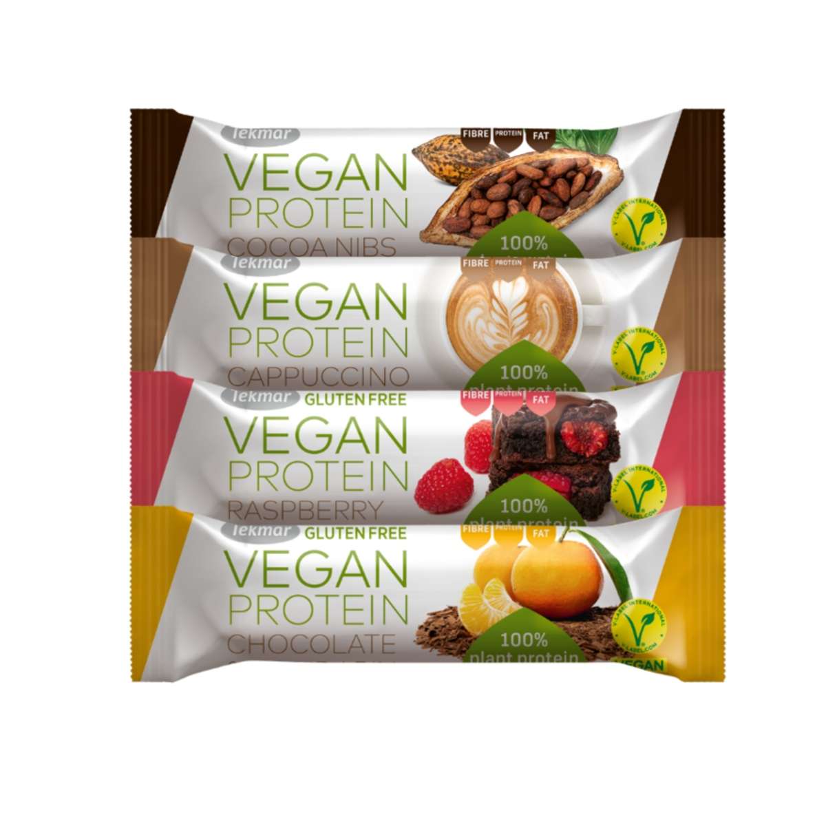 TEKMAR Vegan Protein – barre protéinée