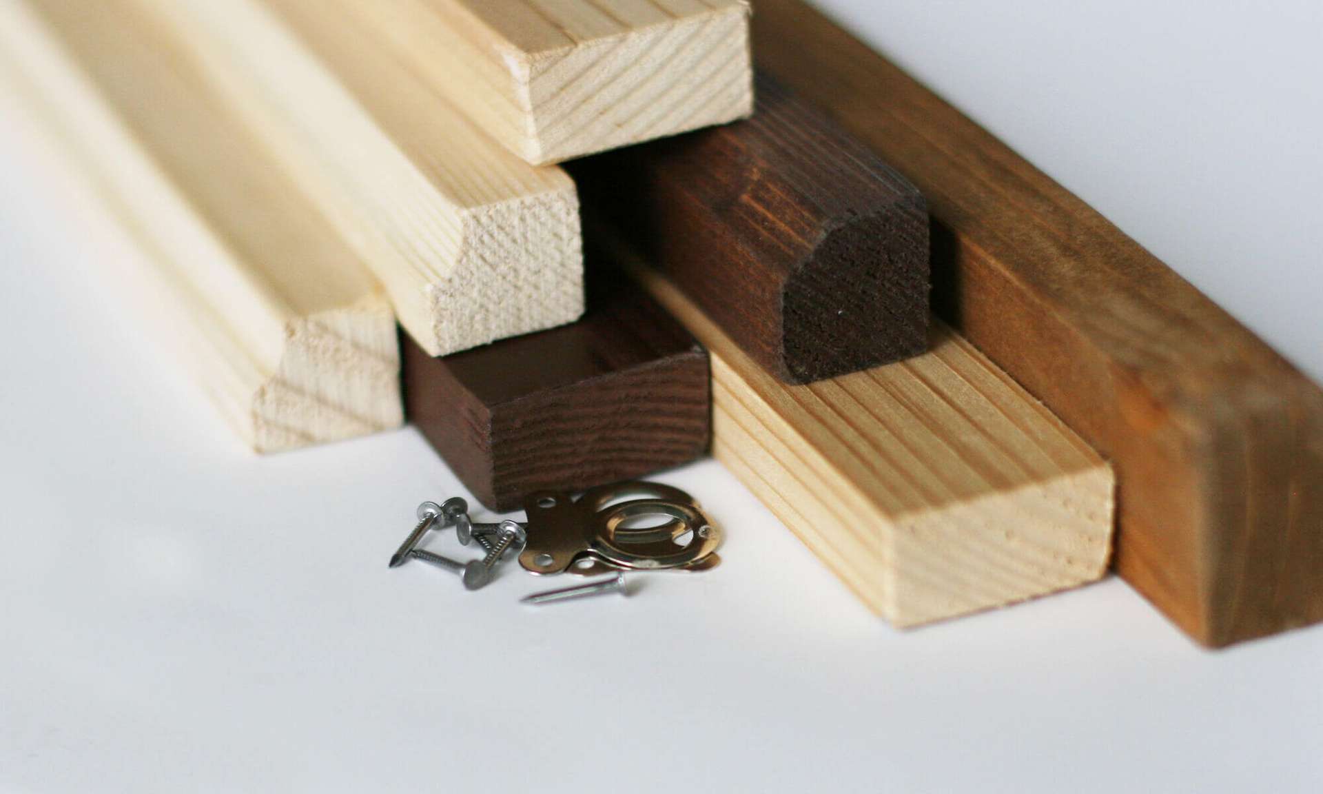 Barras de pared de madera para mapas y carteles A1