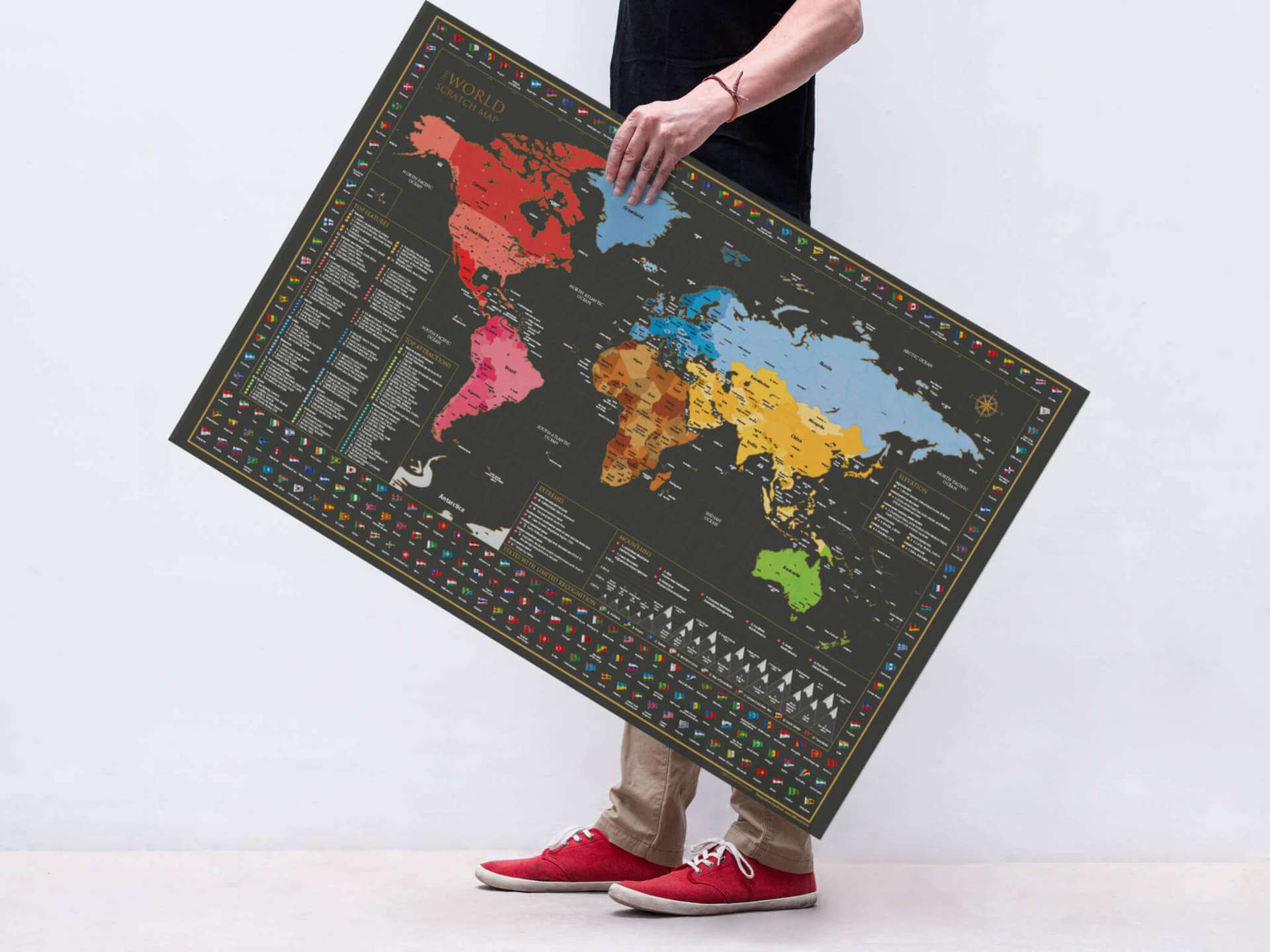 Stieracia mapa sveta