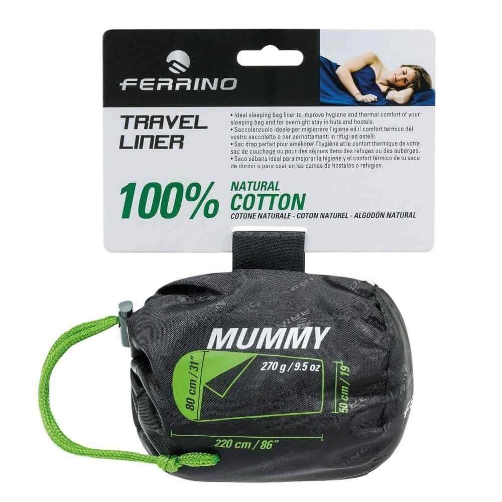 Ferrino Travel Liner muumioarkki makuupussi