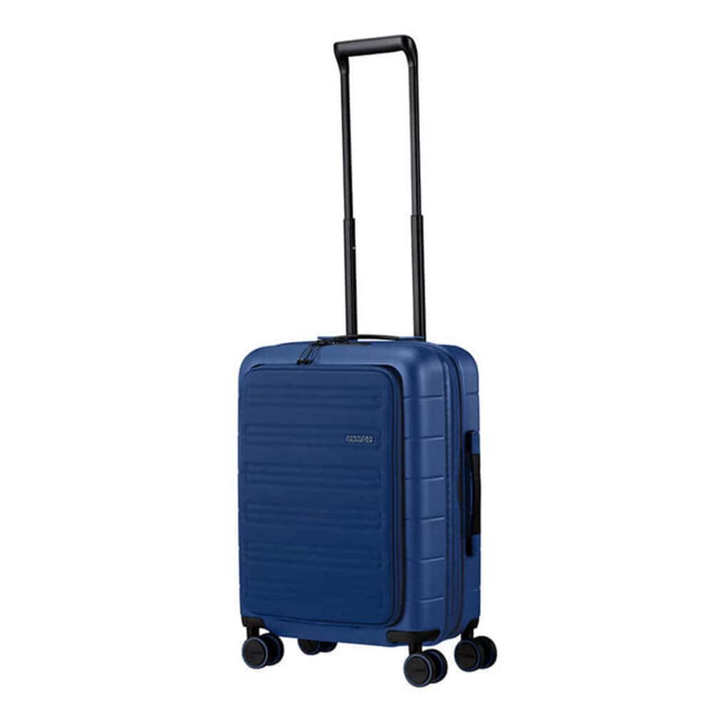 American Tourister - Novastream - Spinner 55 EXP + kannettava tietokone lokero matkalaukkuun