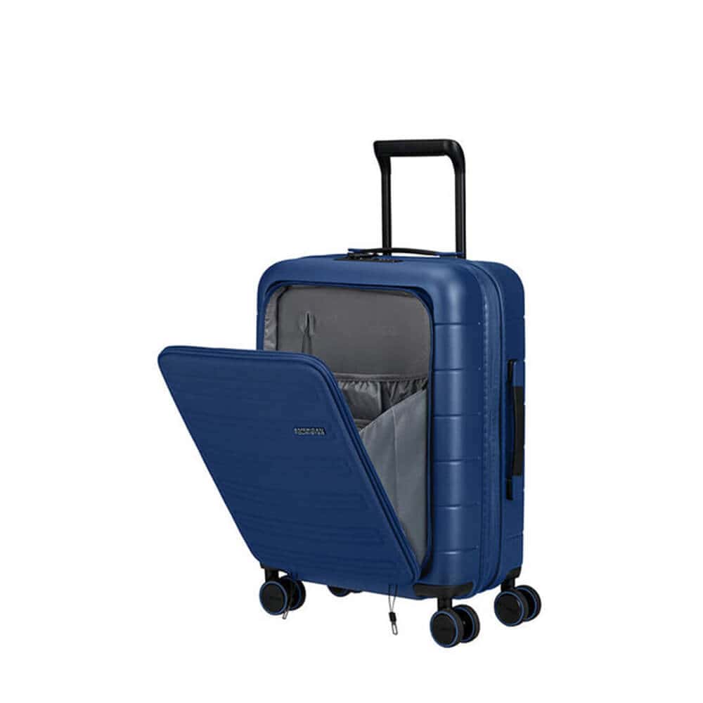 American Tourister - Novastream - Spinner 55 EXP + kannettava tietokone lokero matkalaukkuun