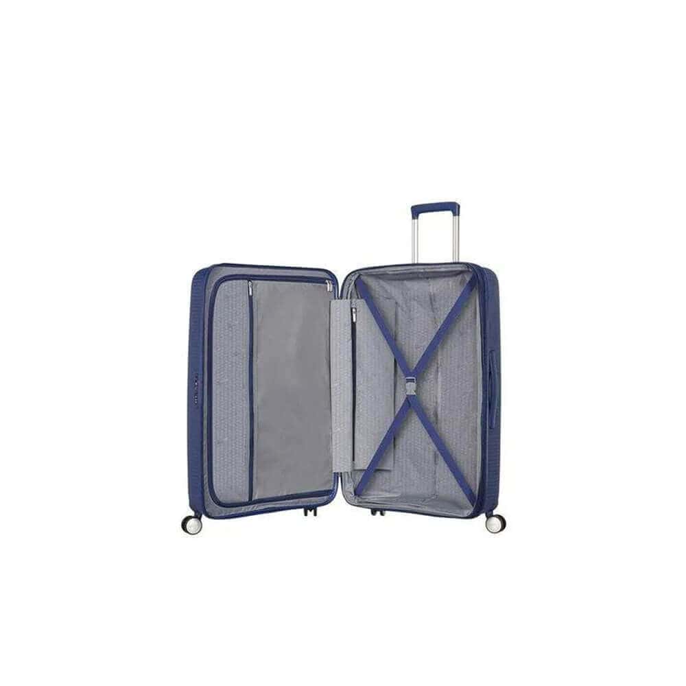 American Tourister Soundbox Spinner 67/24 EXP matkalaukku matkalaukku