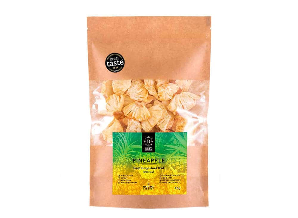 BRIX Fruits exotiques - Ananas lyophilisé