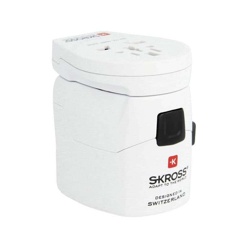 SKROSS World & USB, 6,3A máx. Adaptador de viaje