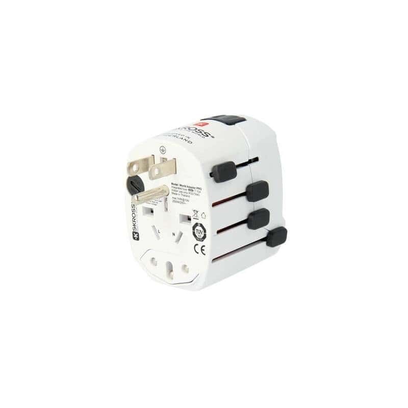 SKROSS World & USB, 6,3A máx. Adaptador de viaje