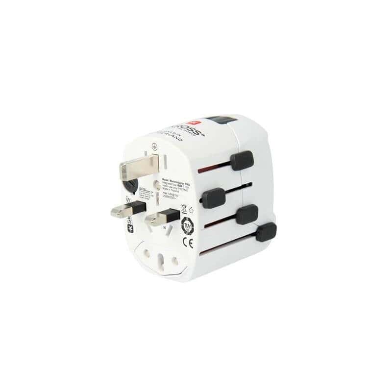 SKROSS World & USB, 6,3A máx. Adaptador de viaje