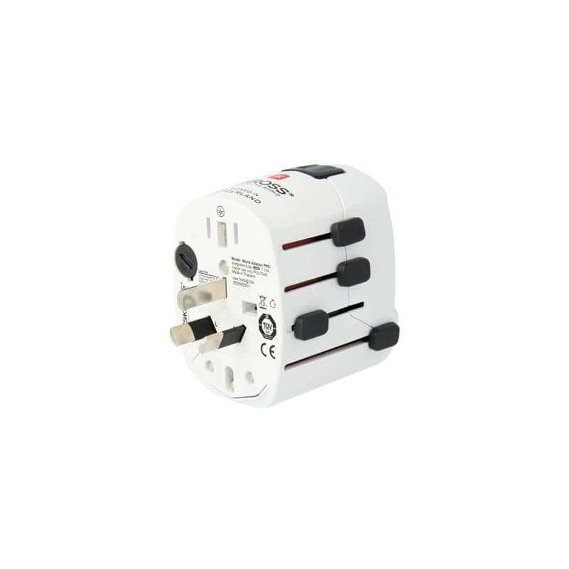 SKROSS World & USB, 6,3A máx. Adaptador de viaje