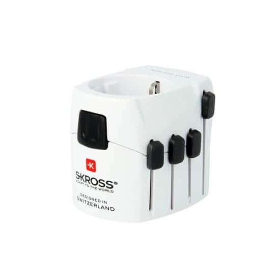 Adaptador de viagem universal SKROSS Pro