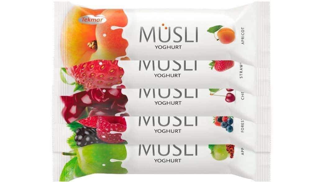 Barre de Muesli Tekmar au yaourt
