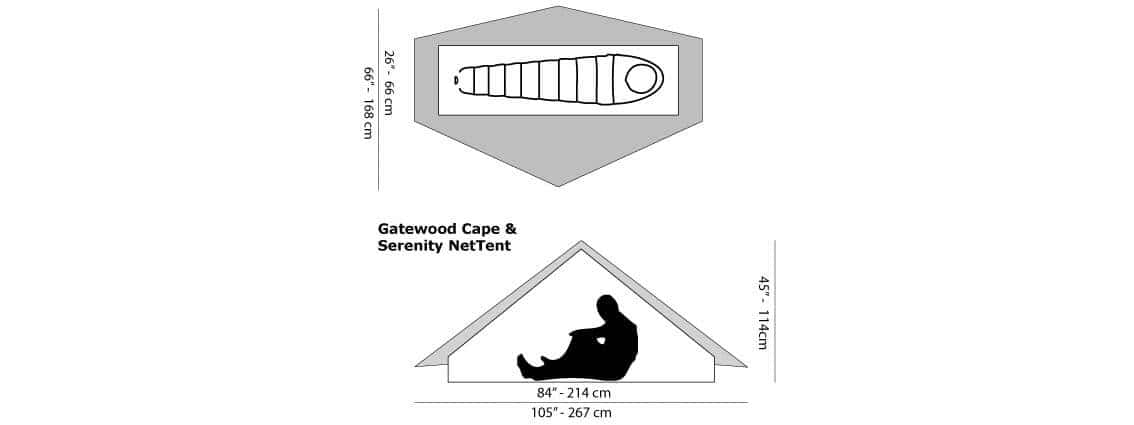 Six Moon Designs Ensemble Cape Gatewood