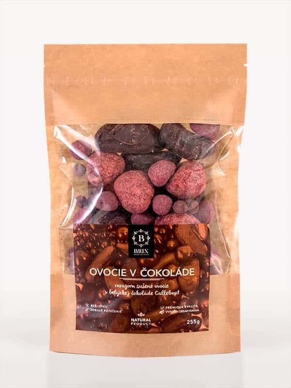 Brix Fruits lyophilisés au chocolat noir