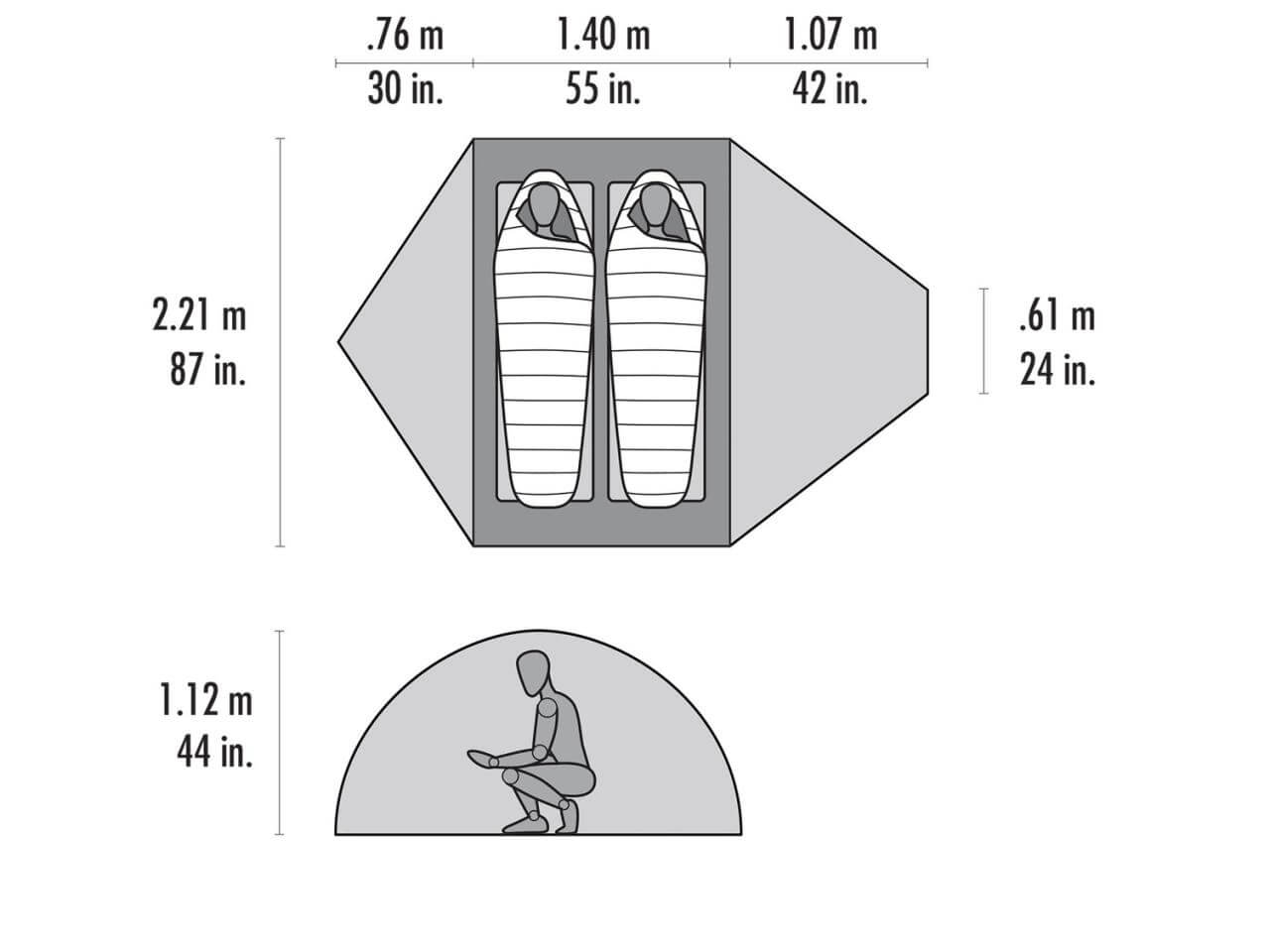 Tente d'expédition MSR Remote 2
